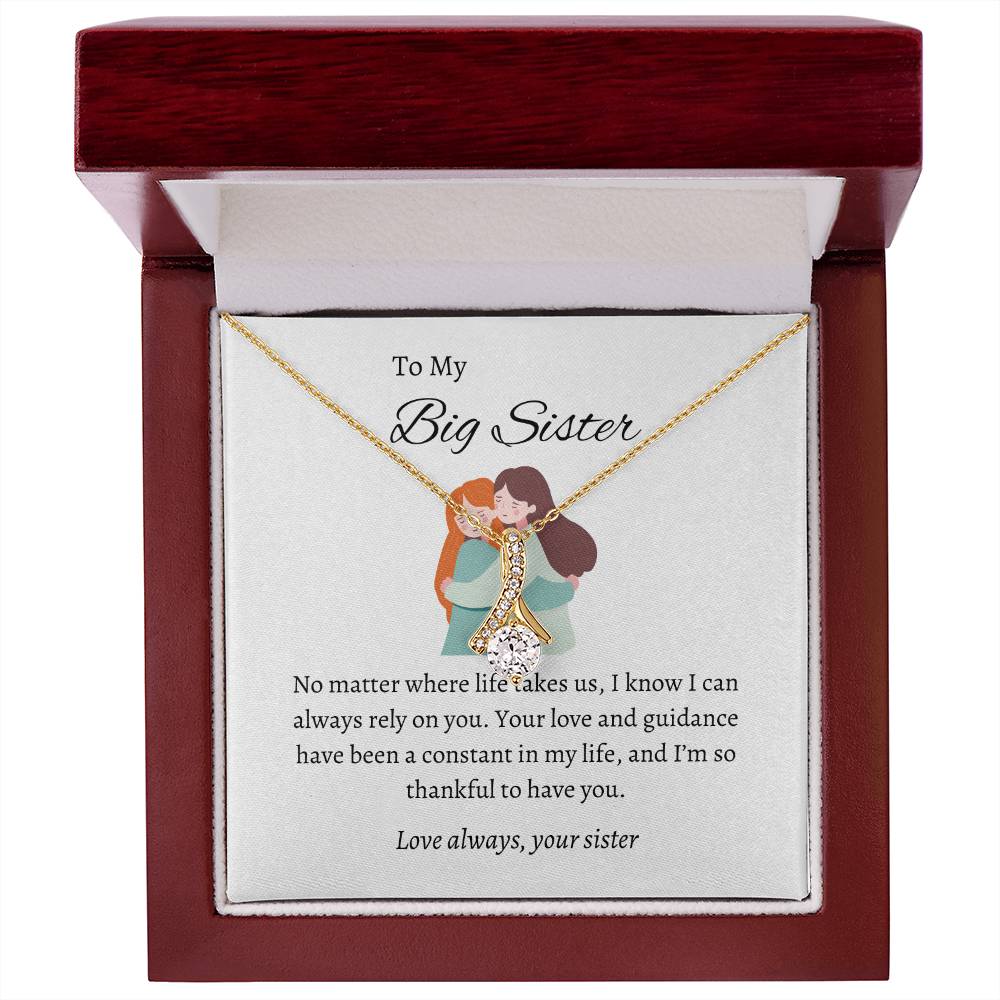 To My Incredible Big Sister – Alluring Beauty Necklace |