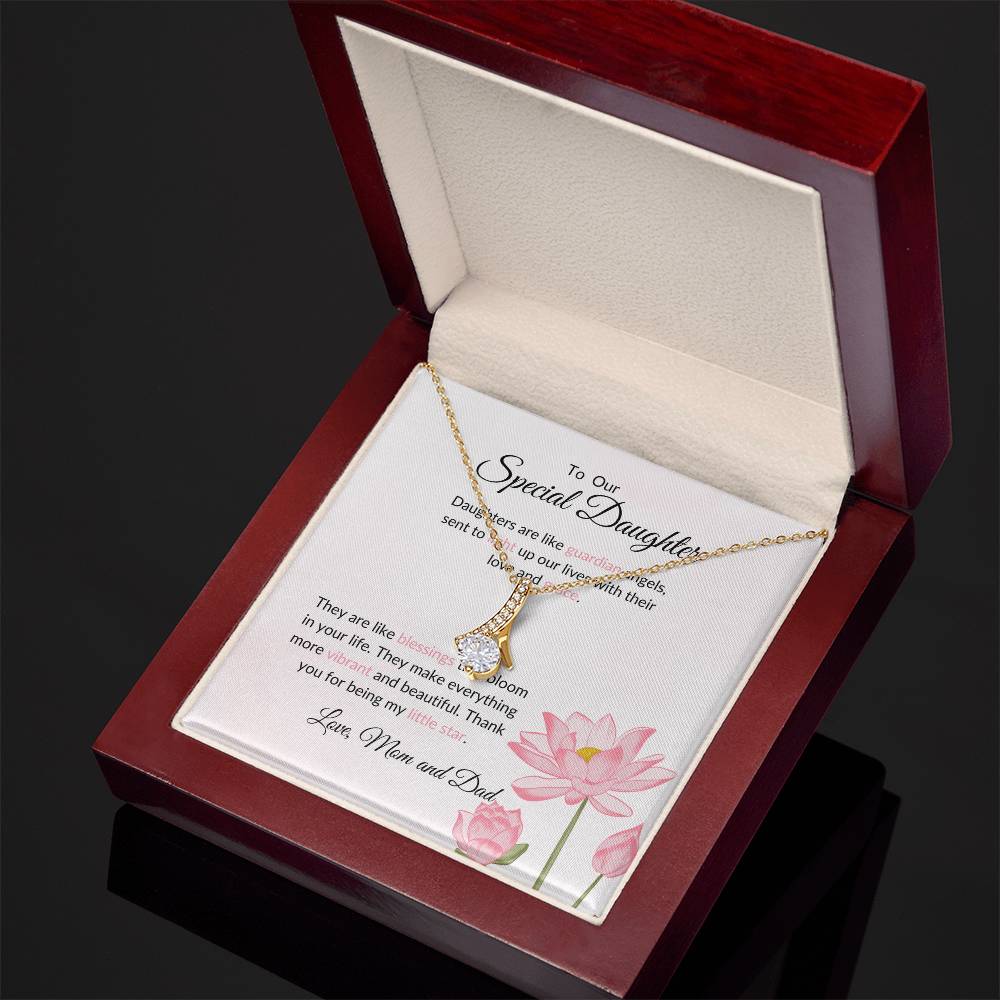 To My Special Daughter - Beauty Necklace | A Gorgeous Symbol of Love