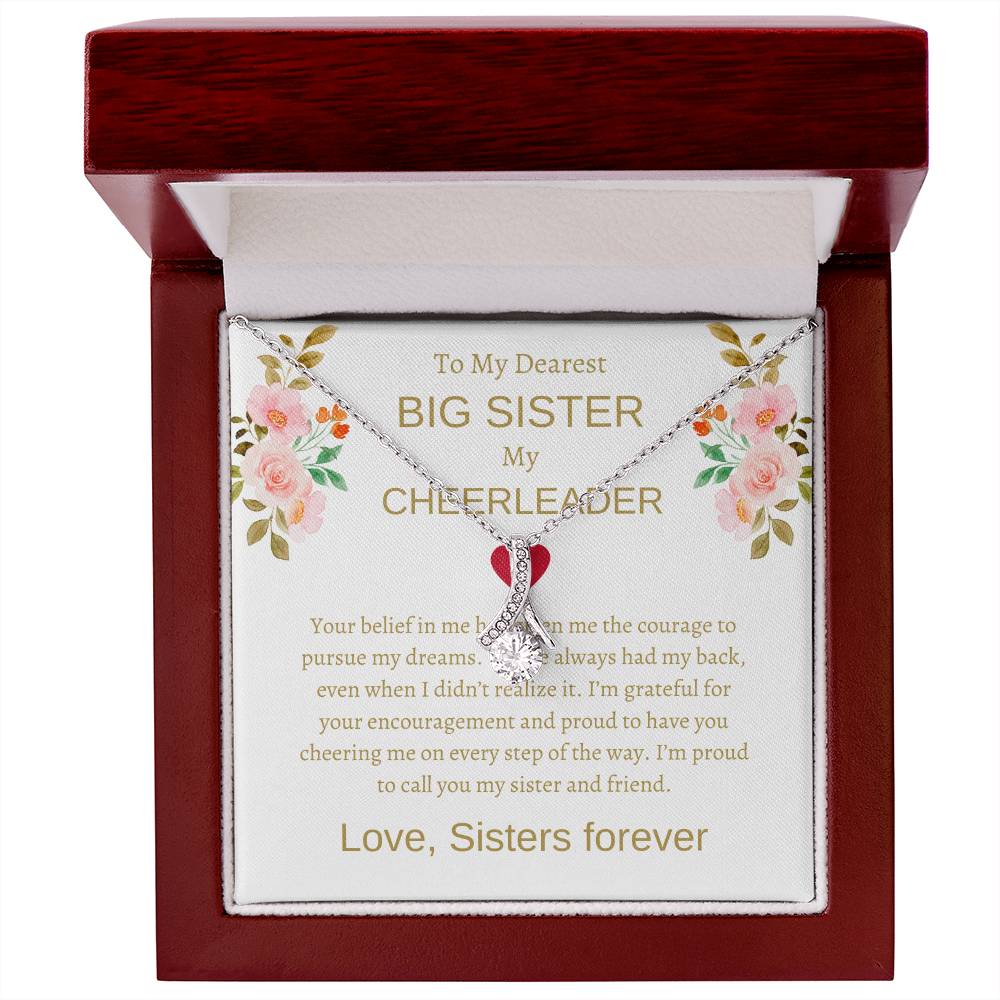 For My Beloved Big Sister – Alluring Beauty Necklace Gift | A Gorgeous Keepsake to Cherish Forever