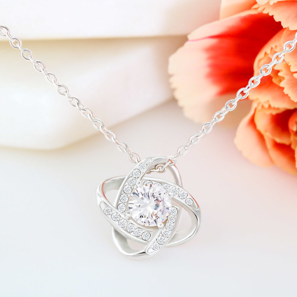 To My Remarkable Sister – Love Knot Necklace | A Beautifully Crafted Gift For Sister