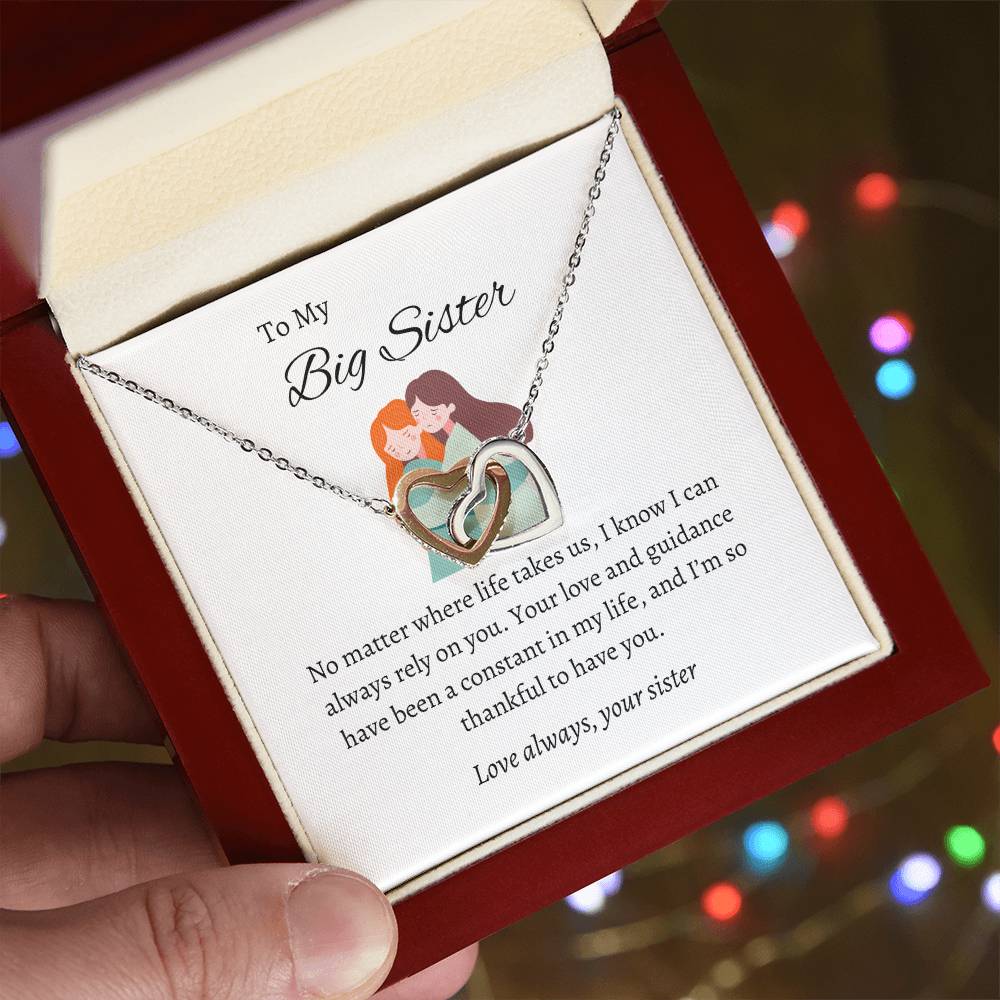 To My Incredible Big Sister – Love Knot Necklace | A Timeless Treasure For Big Sister
