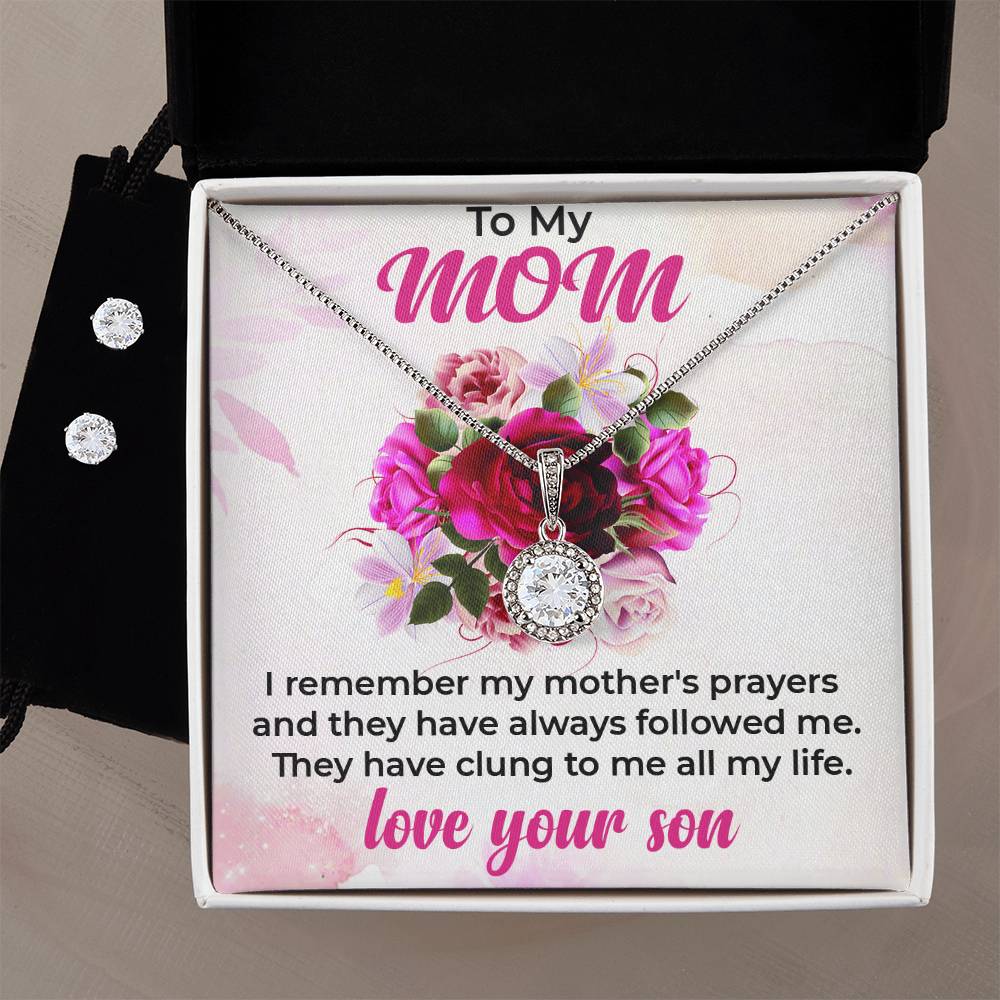 To My Gorgeous Mom | Beautiful Eternal Hope Jewelry Gift Set | A Gift Filled with Love | Necklace Gift For Mom