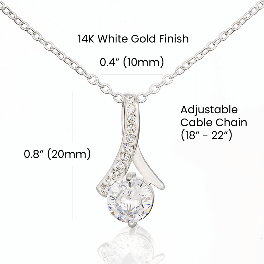 Alluring Beauty Timeless Elegance Necklace Gift for Daughter - SOUVMOUR