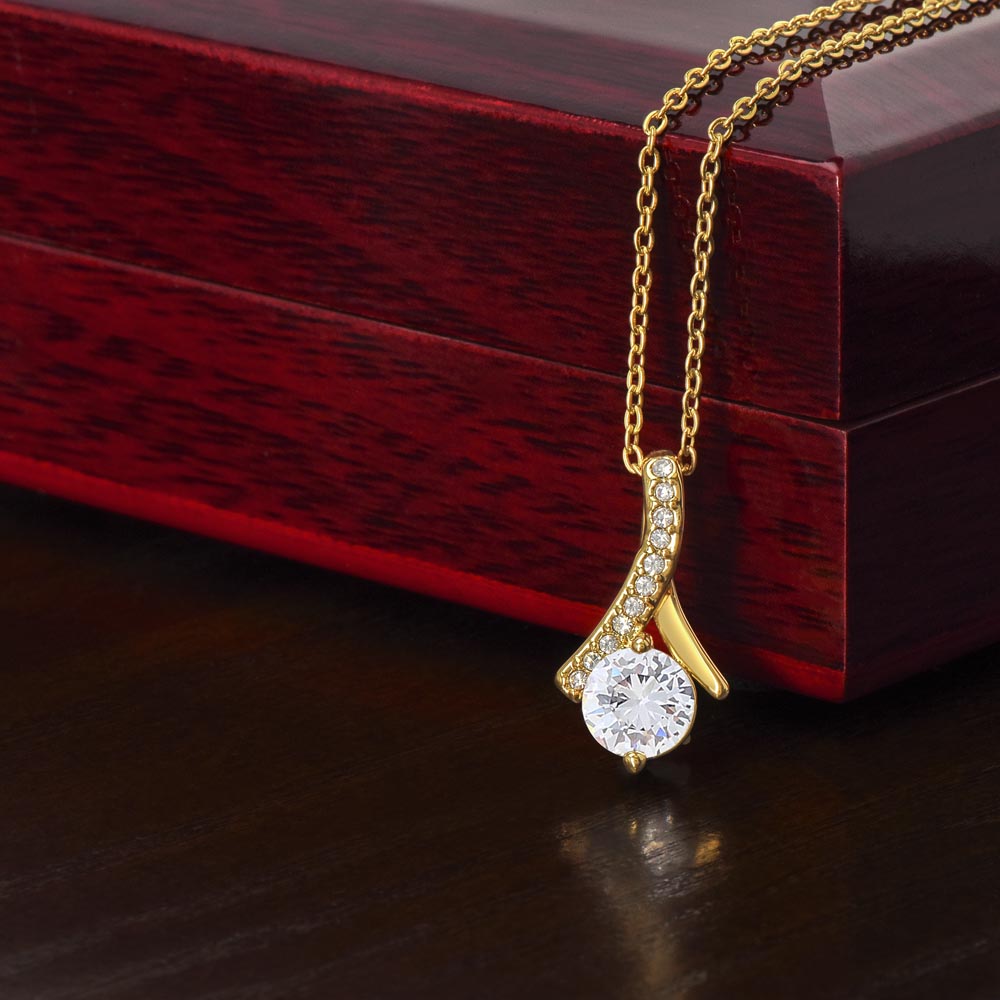 Alluring Beauty Necklace: To My Amazing Mother-in-law | Mother-in-law Gift (Necklace Only)