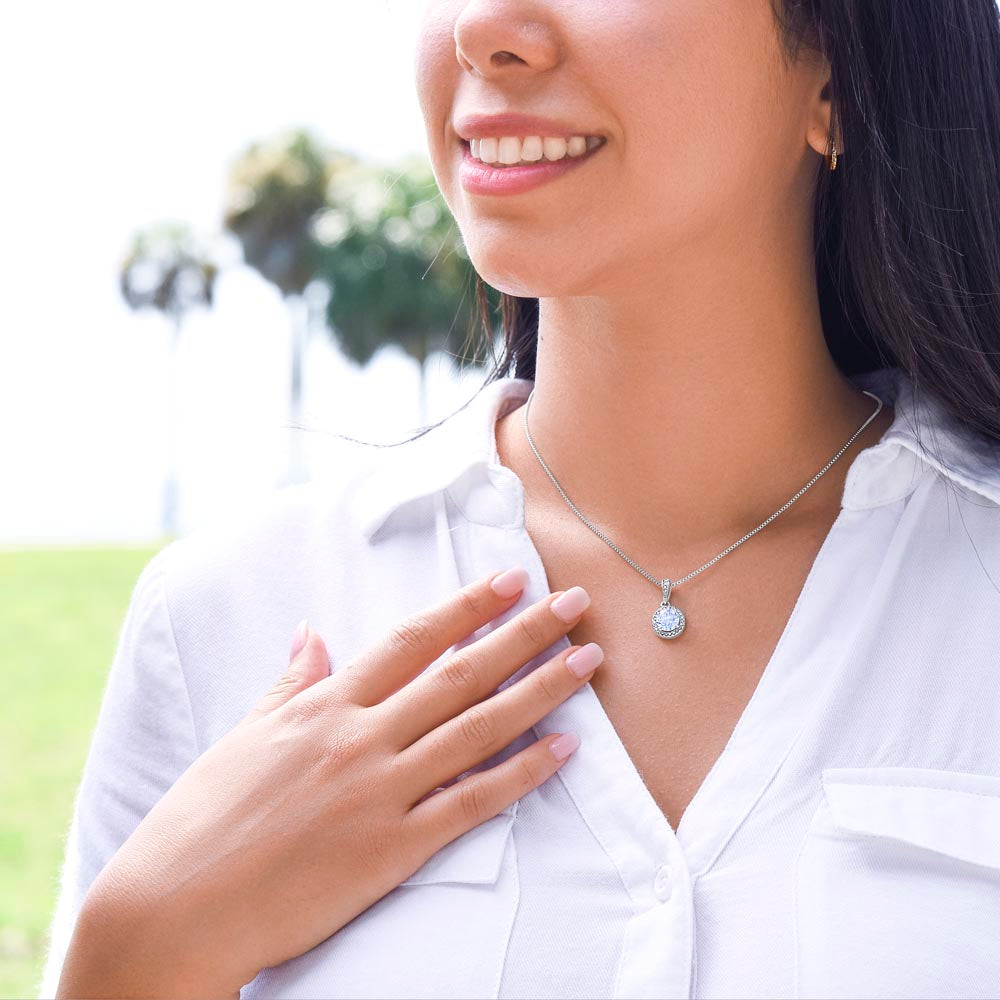 Eternal Hope Necklace | Elegant Design to Celebrate Special Moments | Necklace Gift for Mom