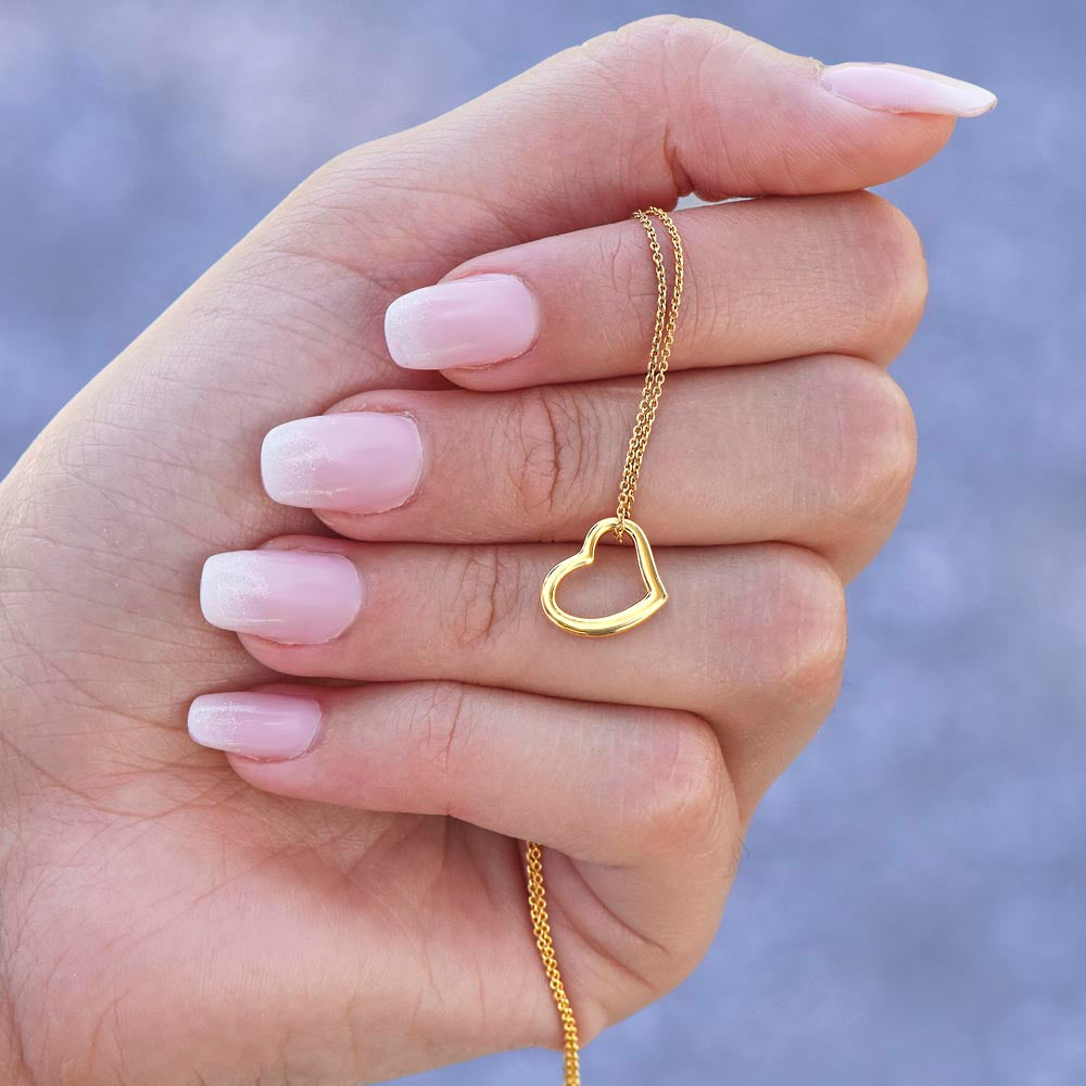 Sweet Heart Necklace Pendant - A Charming Gift for Special Wife | Necklace For Soulmate