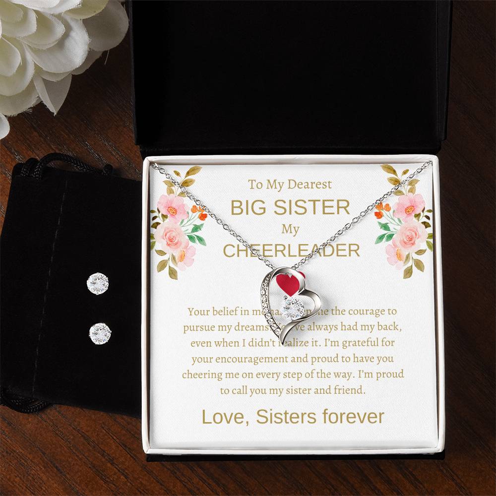 To My Treasured Big Sister | Forever Love Jewelry Set | A Special Way to Say ‘I Love You' To a Special Sister