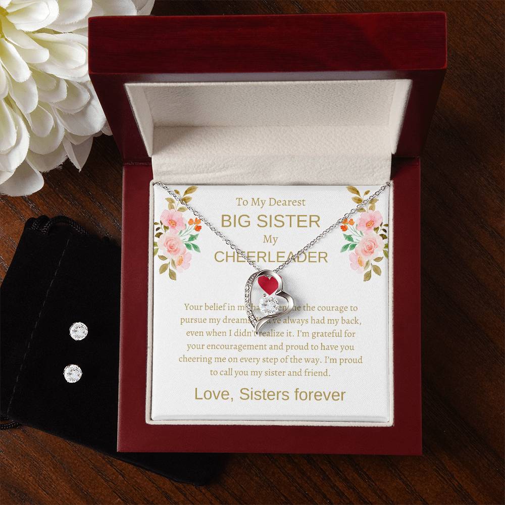 To My Treasured Big Sister | Forever Love Jewelry Set | A Special Way to Say ‘I Love You' To a Special Sister