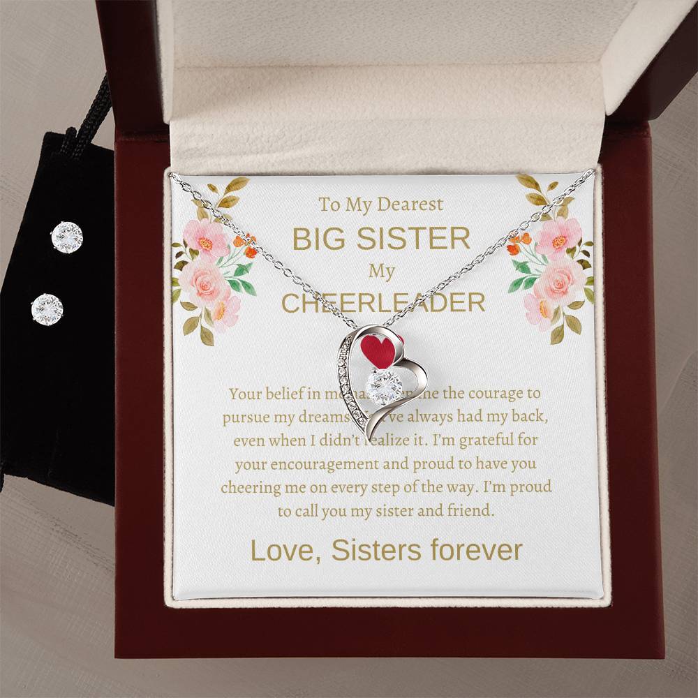 To My Treasured Big Sister | Forever Love Jewelry Set | A Special Way to Say ‘I Love You' To a Special Sister