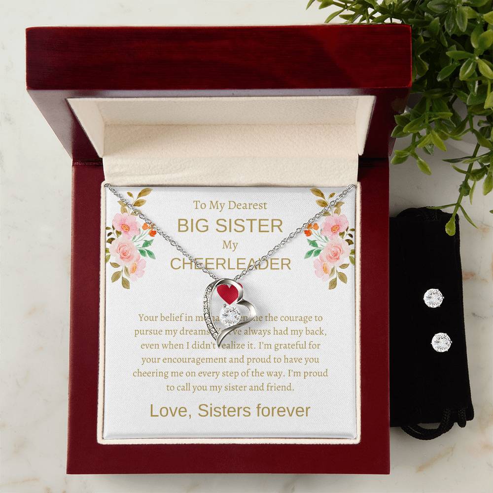 To My Treasured Big Sister | Forever Love Jewelry Set | A Special Way to Say ‘I Love You' To a Special Sister