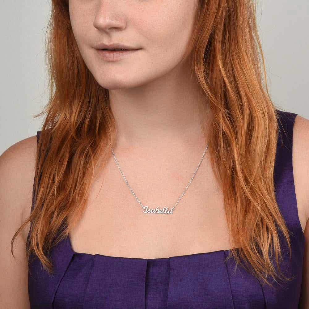 Custom Name Necklace for Dear Godmother | A Unique Way to Express Affection | Godmother Gift