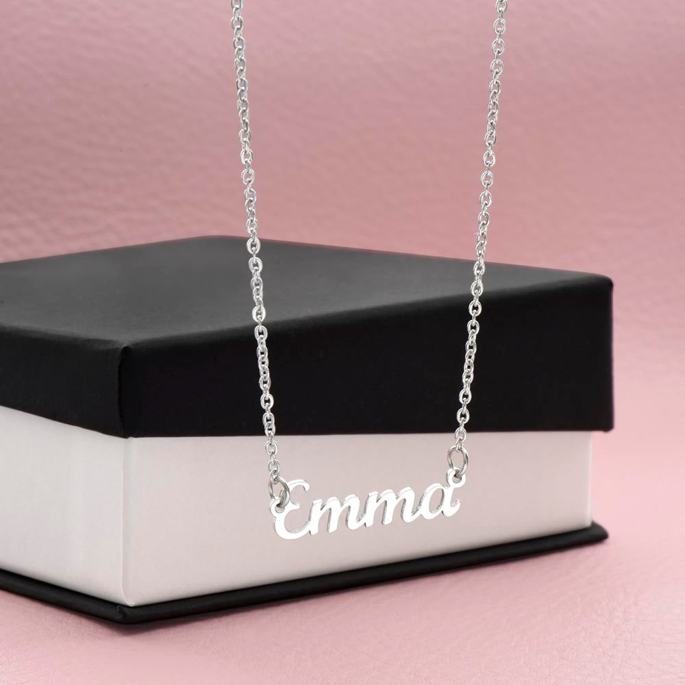 To My Lovely Sister Custom Name Necklace | Necklace Gift for Sister