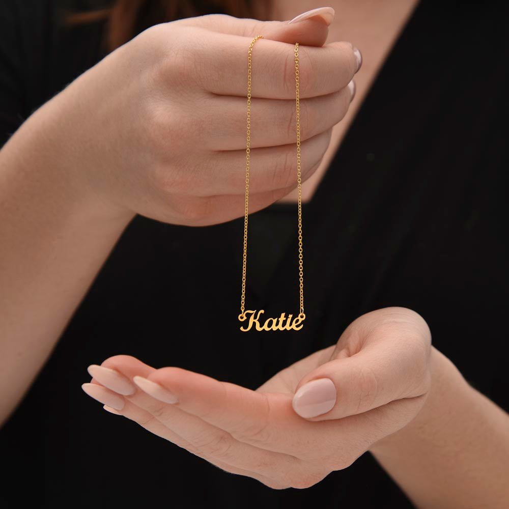 To My Sister-in-law Gift Necklace | Personalized Custom Name Necklace | Sister-in-Law Gift