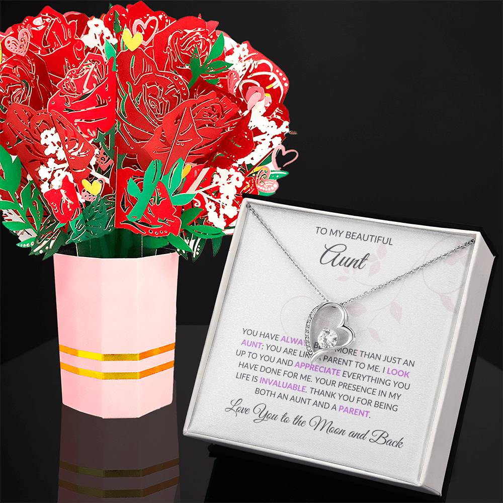 To My Beautiful Aunt Necklace - SOUVMOUR