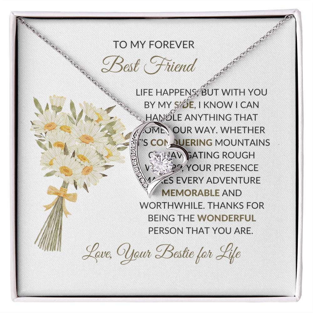 To My Forever Best Friend - Forever Love Necklace | Gift for Best Friend