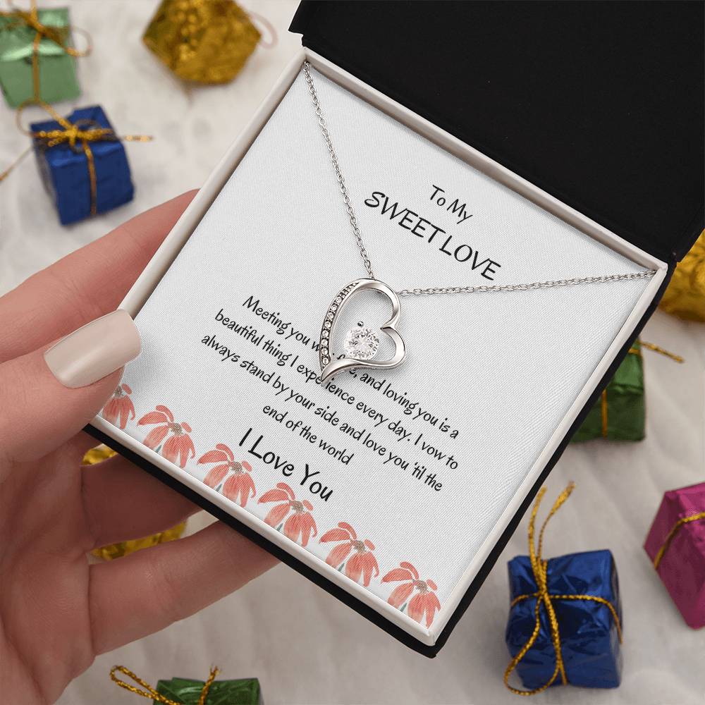 Forever Love Knot Necklace for Girlfriend | Timeless Gift for Her - SOUVMOUR