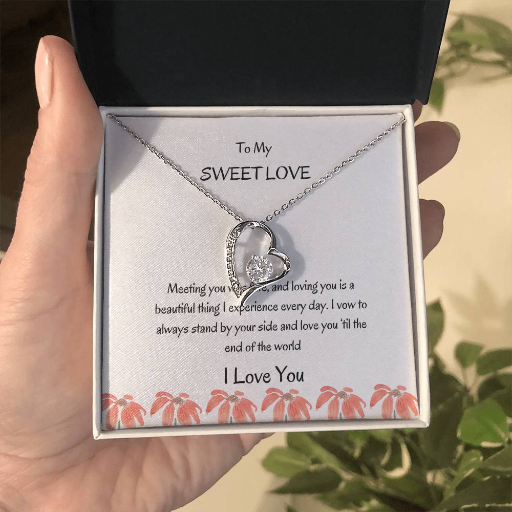 Forever Love Knot Necklace for Girlfriend | Timeless Gift for Her - SOUVMOUR