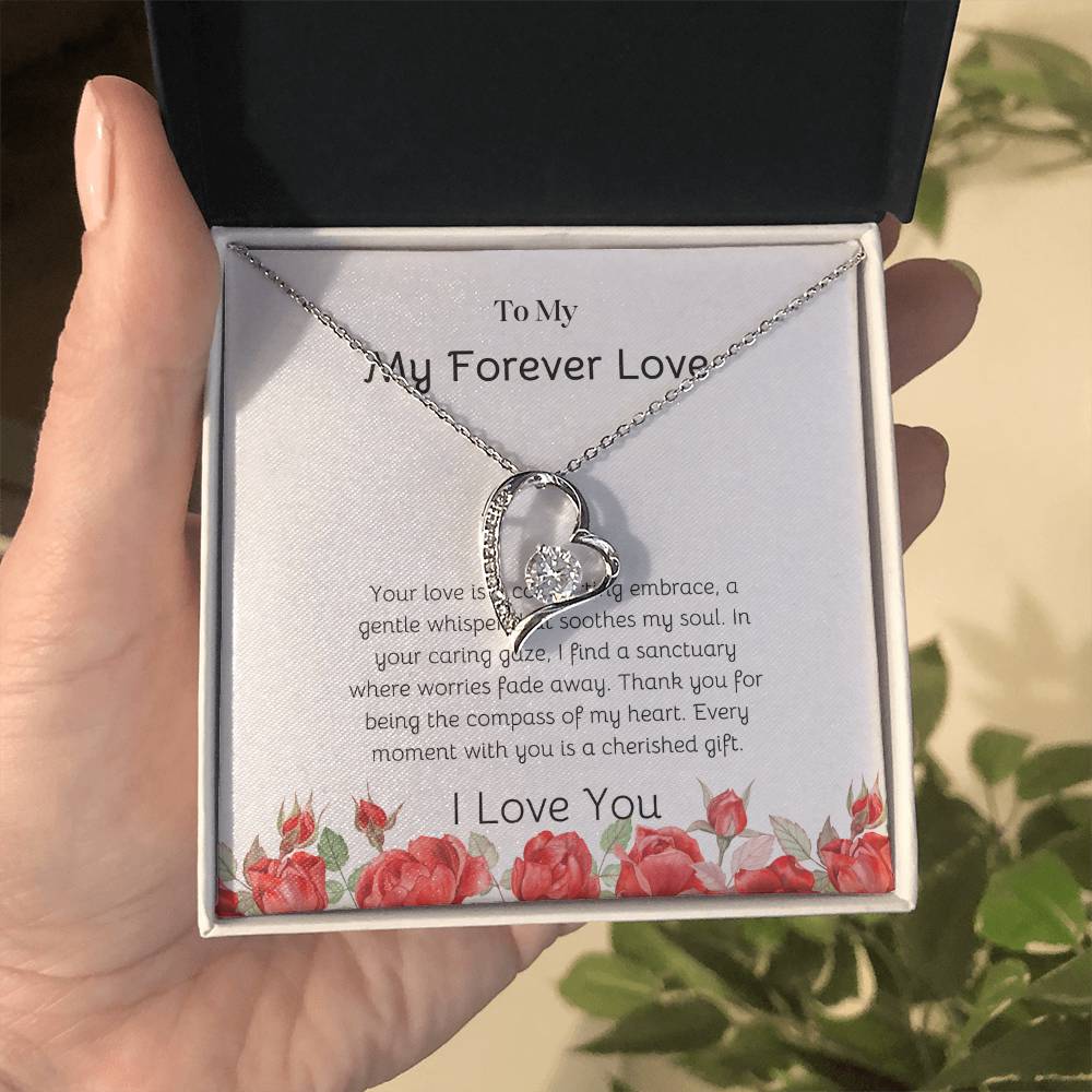 Girlfriend Forever Love Knot Necklace | Elegant Gift for Girlfriend - SOUVMOUR