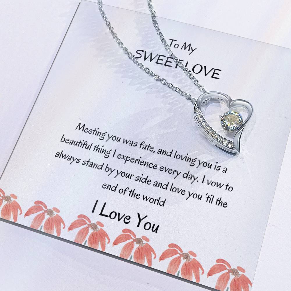 Forever Love Knot Necklace for Girlfriend | Timeless Gift for Her - SOUVMOUR