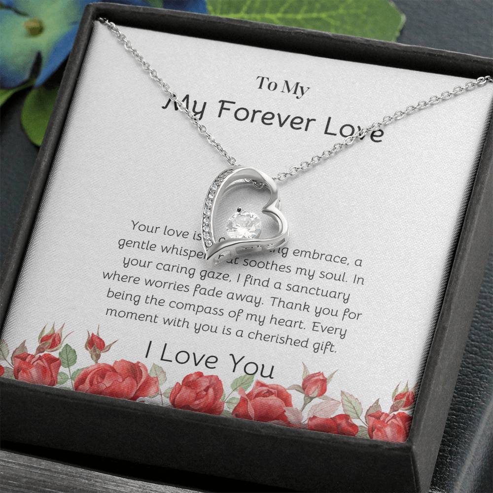 Girlfriend Forever Love Knot Necklace | Elegant Gift for Girlfriend - SOUVMOUR