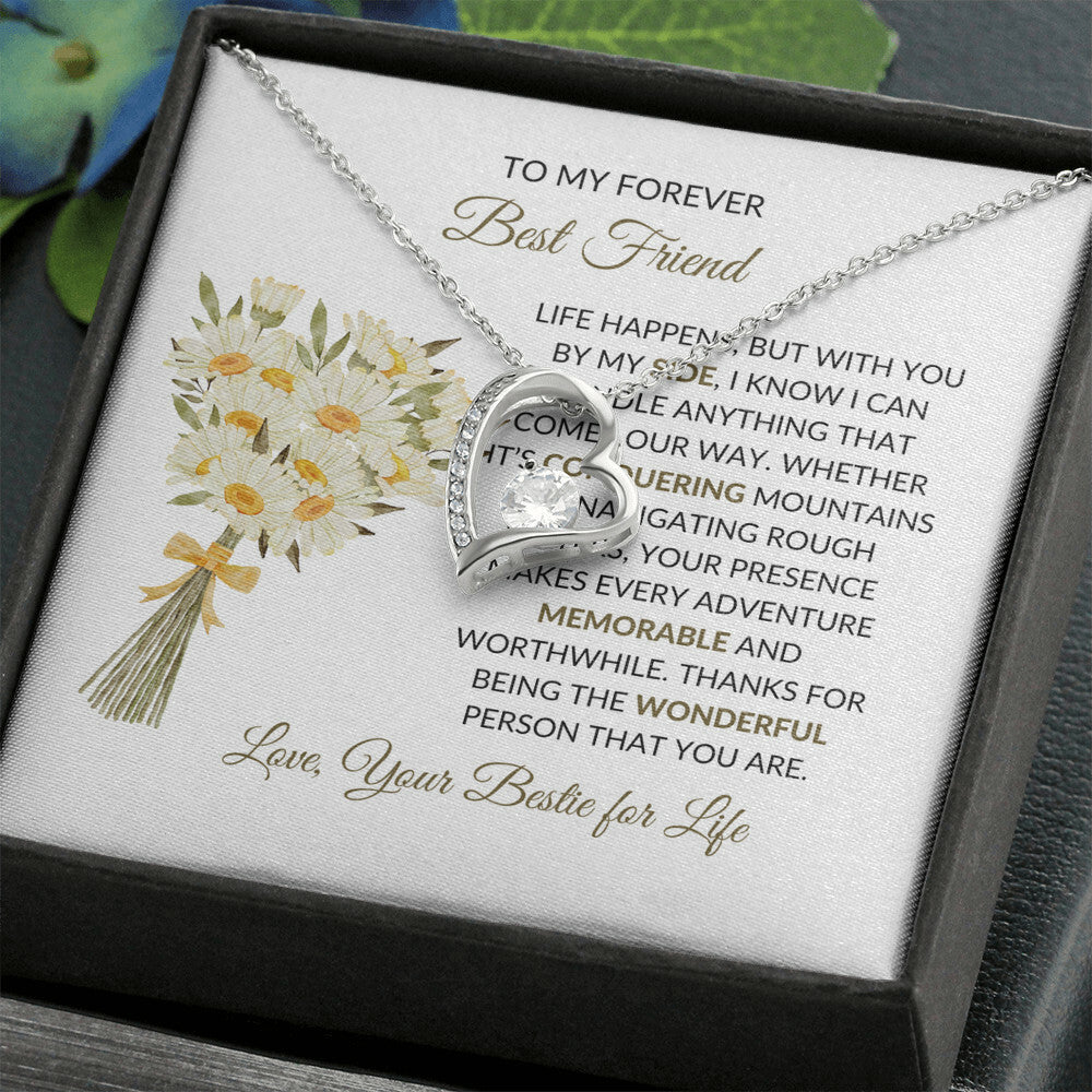 To My Forever Best Friend - Forever Love Necklace | Gift for Best Friend