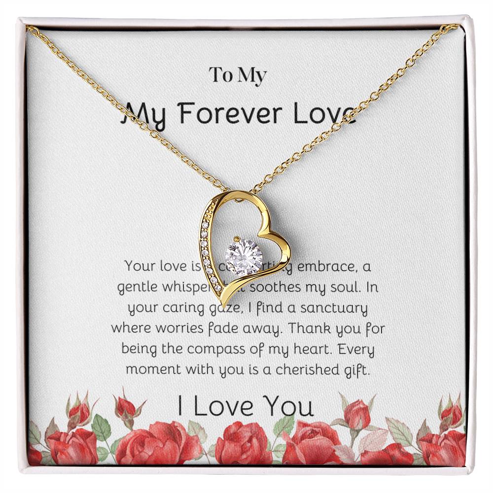 Girlfriend Forever Love Knot Necklace | Elegant Gift for Girlfriend - SOUVMOUR