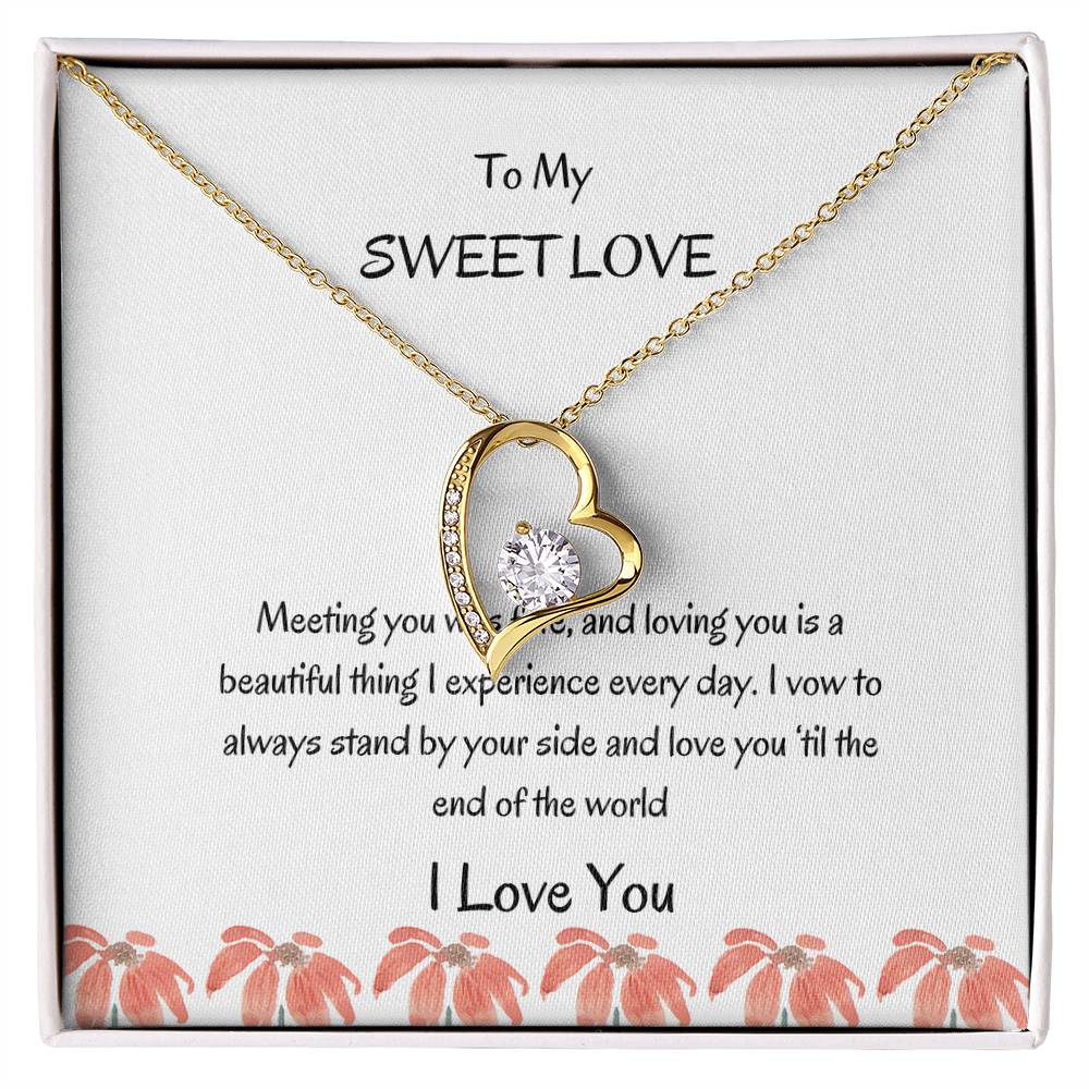 Forever Love Knot Necklace for Girlfriend | Timeless Gift for Her - SOUVMOUR