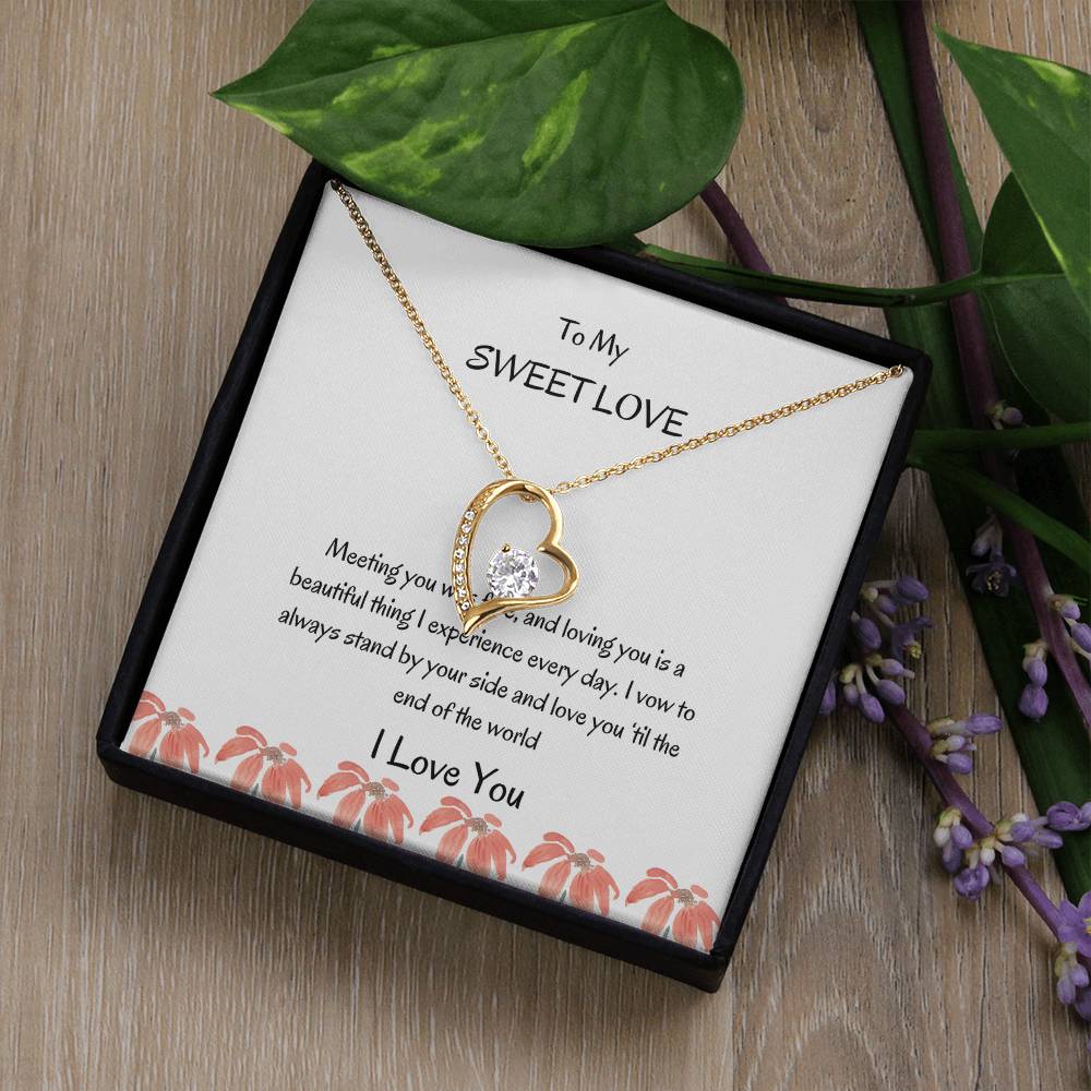 Forever Love Knot Necklace for Girlfriend | Timeless Gift for Her - SOUVMOUR