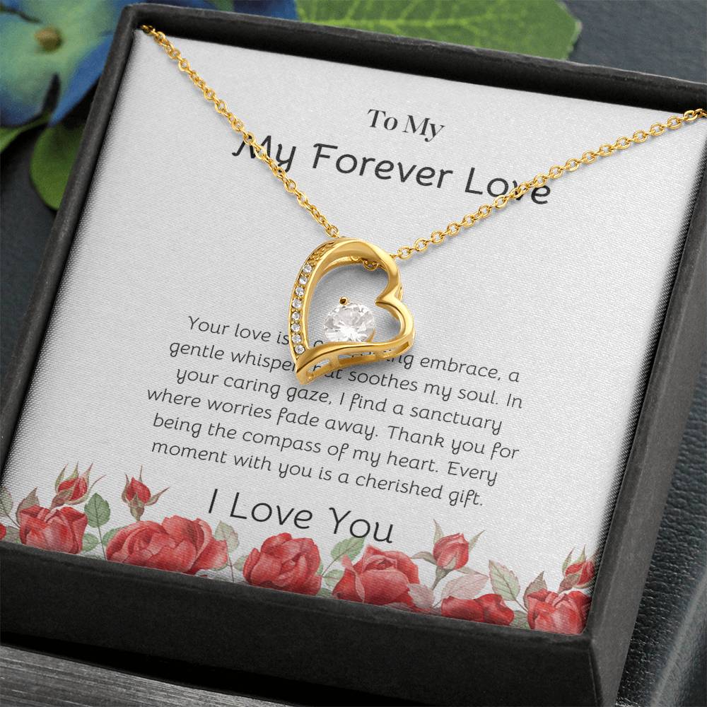 Girlfriend Forever Love Knot Necklace | Elegant Gift for Girlfriend - SOUVMOUR
