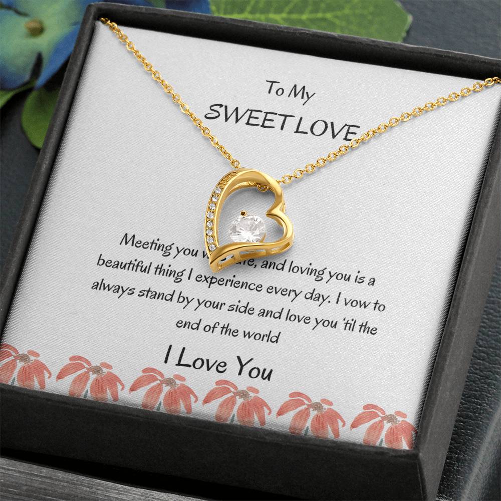 Forever Love Knot Necklace for Girlfriend | Timeless Gift for Her - SOUVMOUR