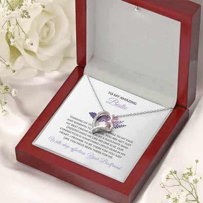 To My Amazing Best Friend - Forever Love Necklace | Gift for Best Friend