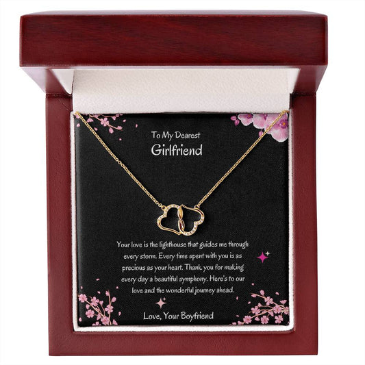 Heart Pendant Necklace | Special Gift for Girlfriend - SOUVMOUR
