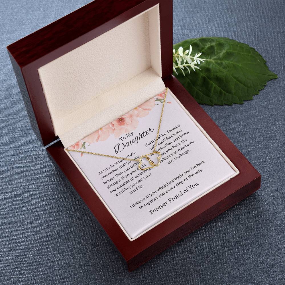 To My Daughter - Everlasting Love Necklace | Unbreakable Bond Gift