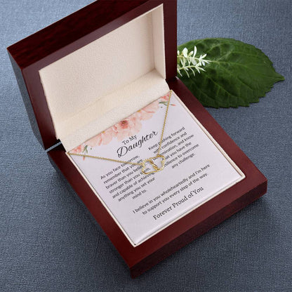 To My Daughter - Everlasting Love Necklace | Unbreakable Bond Gift