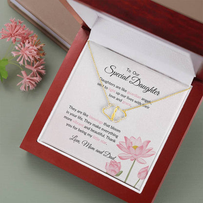 To My Special Daughter - Everlasting Love Necklace |  Unbreakable Bond Necklace For Daughter