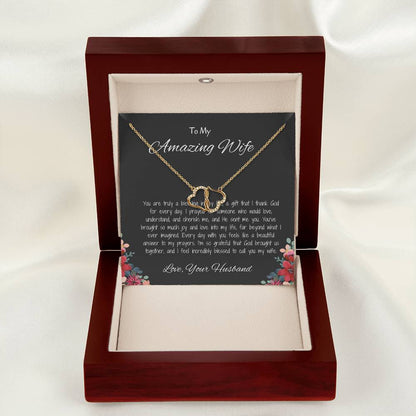 o My Amazing Wife - Elegant Everlasting Love Jewelry for Her