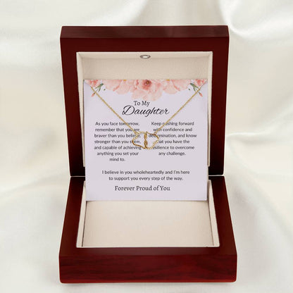 To My Daughter - Everlasting Love Necklace | Unbreakable Bond Gift