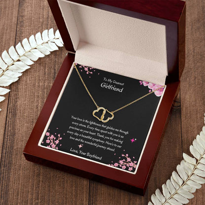 Heart Pendant Necklace | Special Gift for Girlfriend - SOUVMOUR