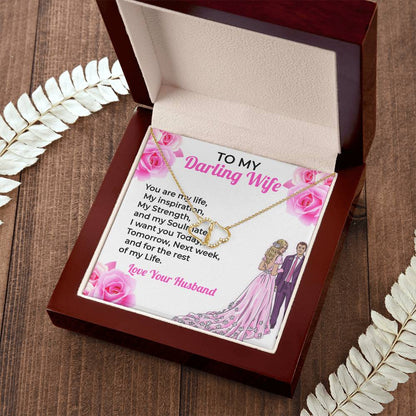 To My Darling Wife, My Life - Stunning Everlasting Love Jewelry for Wife