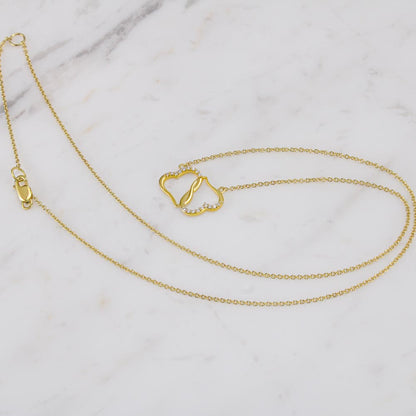 To My Little Wonder - From Aunt to Niece The Everlasting Love Necklace - SOUVMOUR