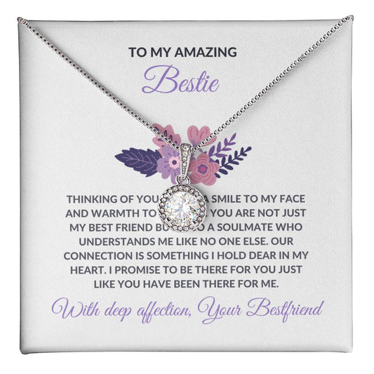 To My Amazing Best Friend - Eternal Hope Necklace | Gift for Best Friend