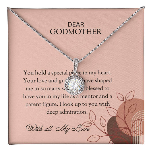 Special Gift for My Godmother, Eternal Hope Pendant | Godmother Necklace (Necklace Only)