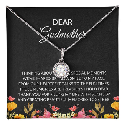 For My Dear Godmother, Eternal Hope Pendant | Godmother Necklace (Necklace Only)