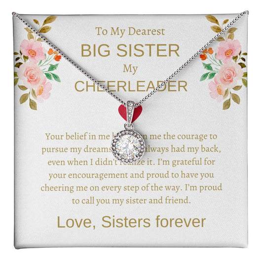 To My Dearest Big Sister – Eternal Hope Necklace | A Precious Gift to Show Endless Gratitude