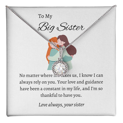 For My Wonderful Big Sister – Eternal Hope Necklace | A Beautiful Reminder of Endless  Love