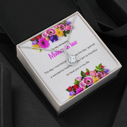 To My Amazing Mother-in-law, Eternal Hope Necklace | Mother-in-law Gift
