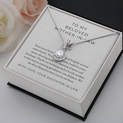 To My Beloved Mother-in-law, Eternal Hope Necklace | Mother-in-law Gift |