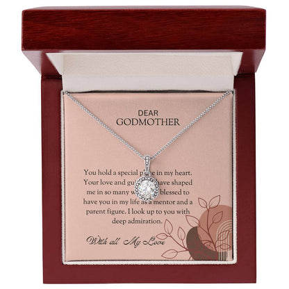 Special Gift for My Godmother, Eternal Hope Pendant | Godmother Necklace (Necklace Only)