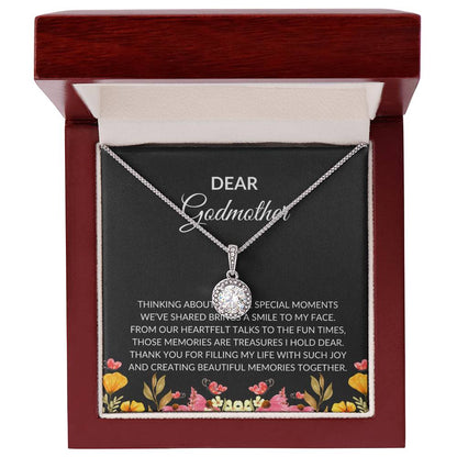 For My Dear Godmother, Eternal Hope Pendant | Godmother Necklace (Necklace Only)