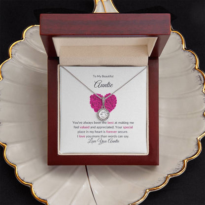 To My Aunt Eternal Hope Necklace |  Special Jewelry Gift For Aunt - SOUVMOUR